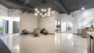 Interior photo of Suite 2060 at The Pyramids